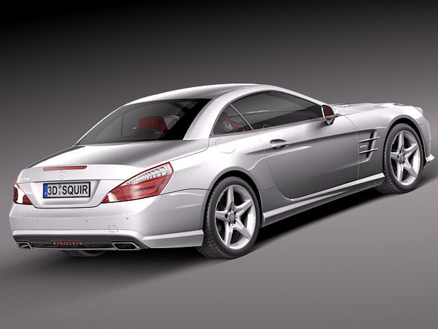 Mercedes-Benz SL-Class 3D model_5