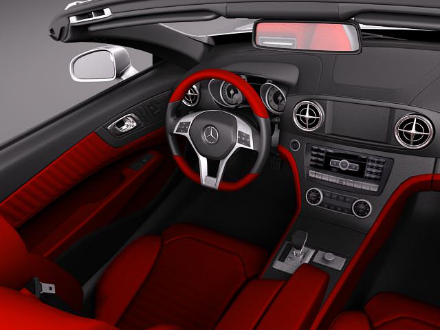 Mercedes-Benz SL-Class 3D model_2