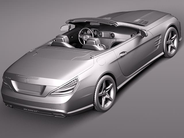 Mercedes-Benz SL-Class 3D model_13