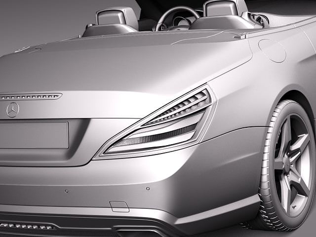 Mercedes-Benz SL-Class 3D model_12