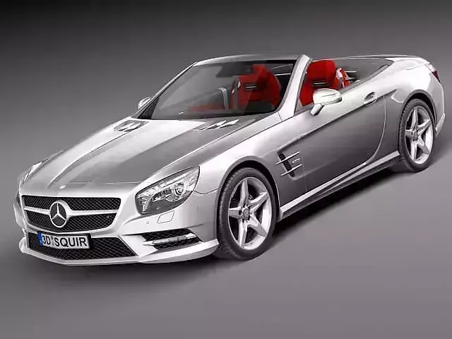 Mercedes-Benz SL-Class 3D model Mercedes-Benz SL-Class 3D model