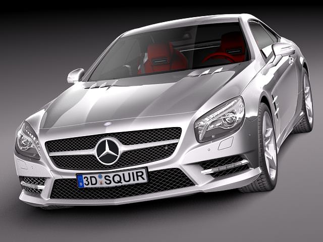 Mercedes-Benz SL-Class 3D model_7
