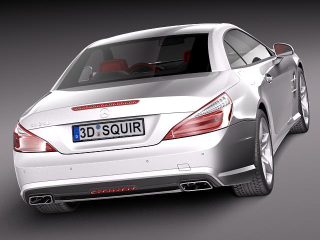 Mercedes-Benz SL-Class 3D model_4