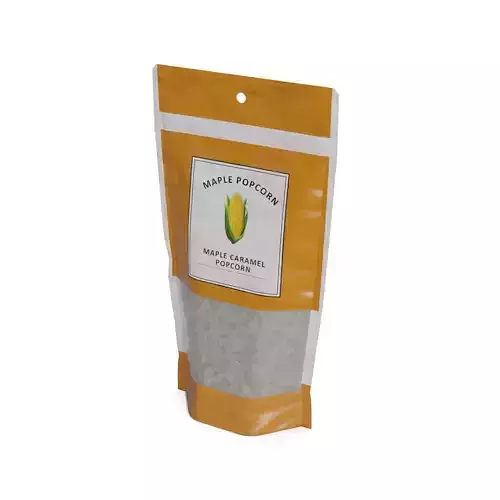 Puffed corn and popcorn Maple Caramel Popcorn