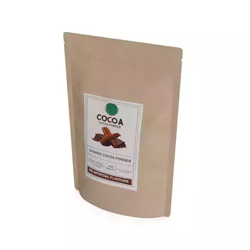 Cocoa and hot chocolate drinks Organic Cocoa Powder 3D model