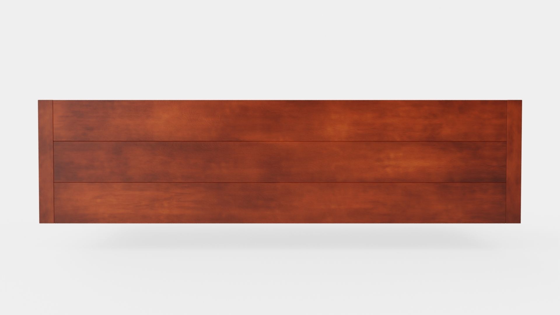 Hyannis sideboard rich brown Low-poly 3D model_5