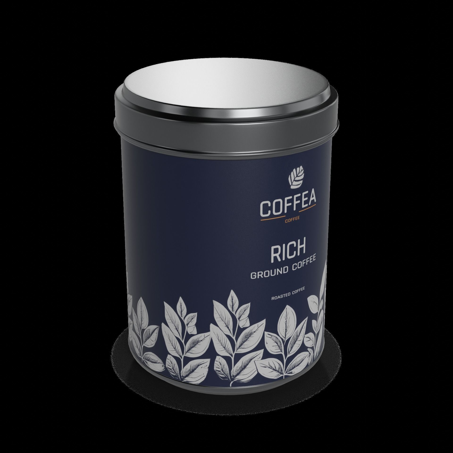 Ground coffee Ground Coffee Low-poly 3D model_1