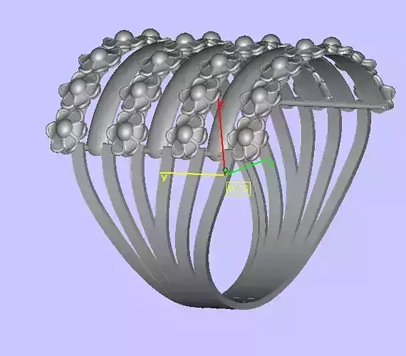 gold ring 3D print model