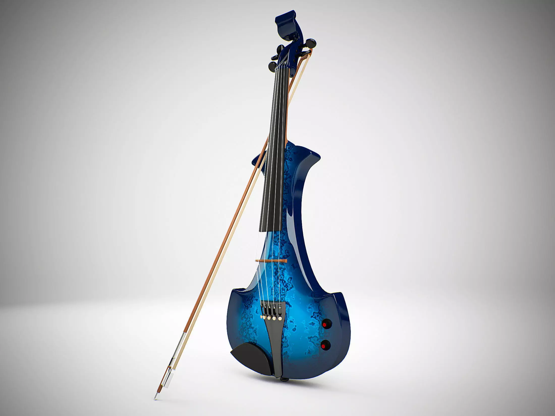 Electric Violin 3D model
