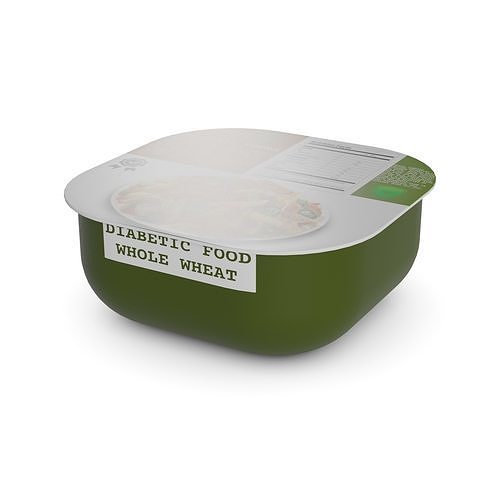 Diabetic foods Diabetic Foods Low-poly 3D model