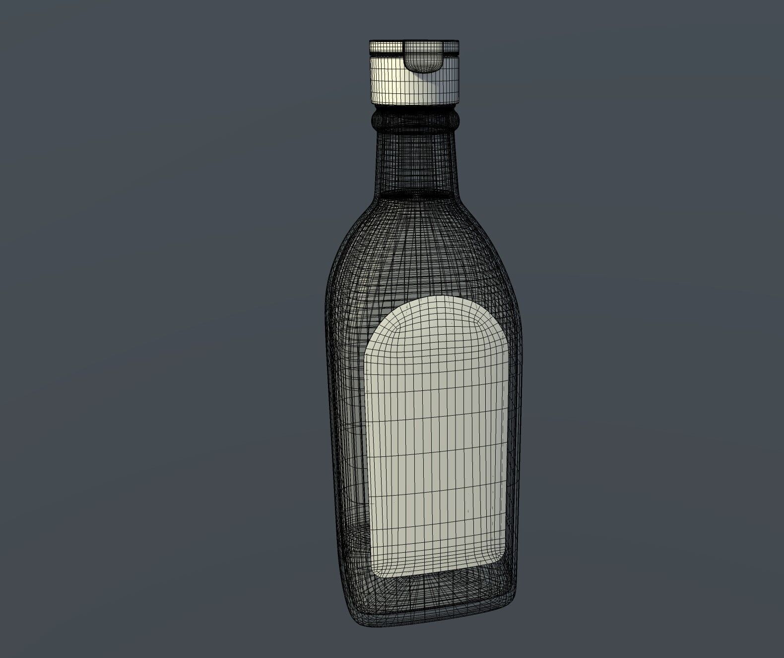 Linseed oil Linseed Oil 3D model_2