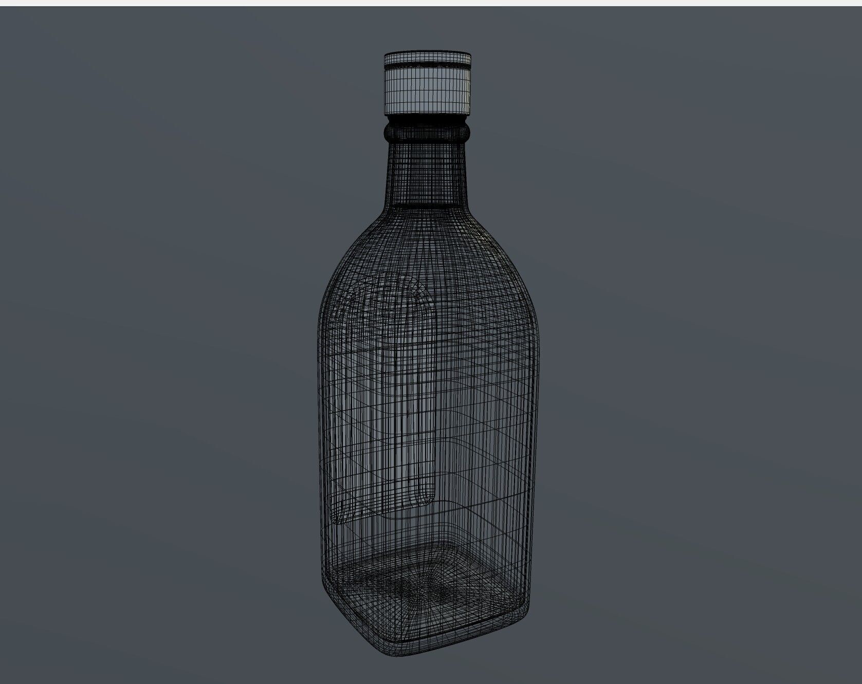 Linseed oil Linseed Oil 3D model_4