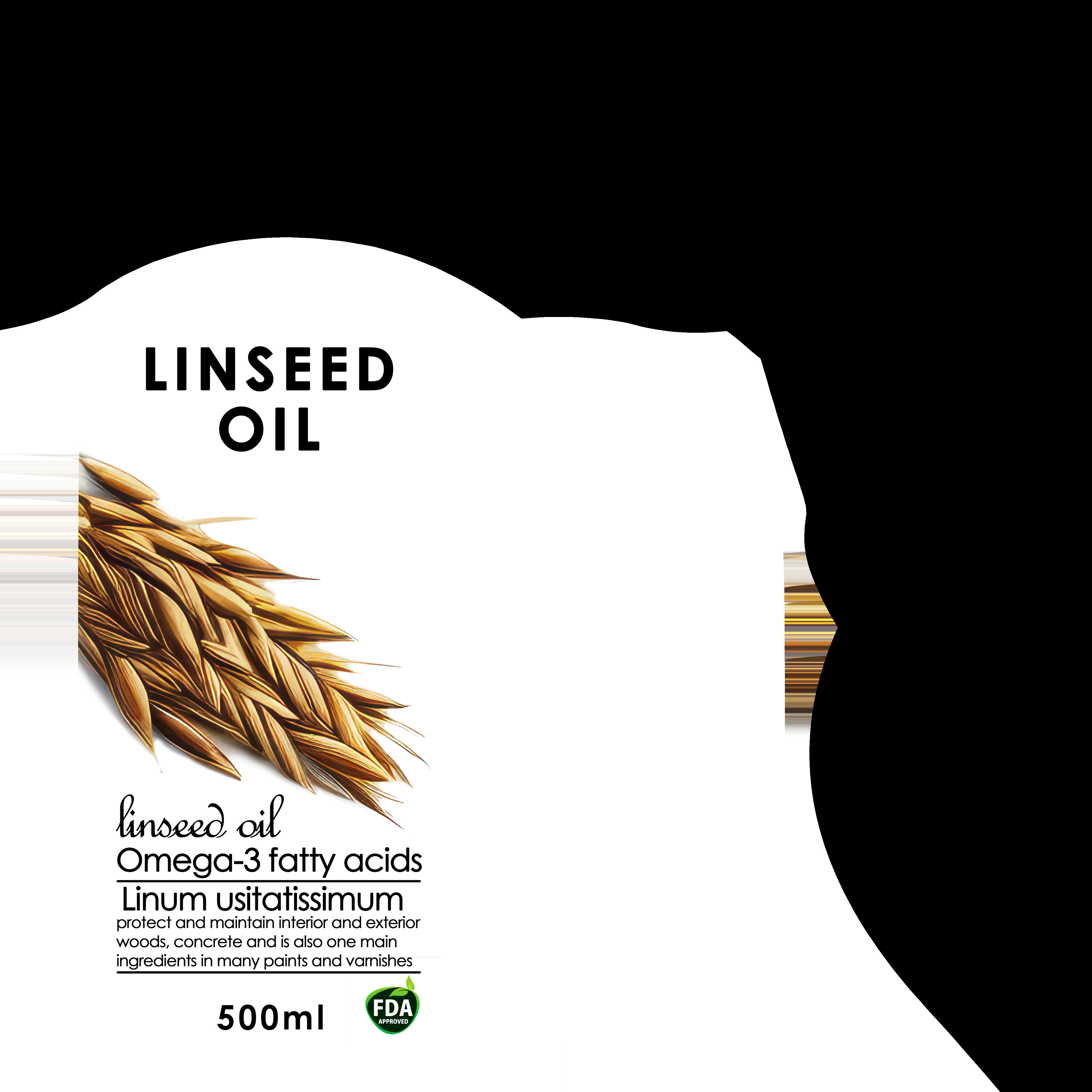 Linseed oil Linseed Oil 3D model_13