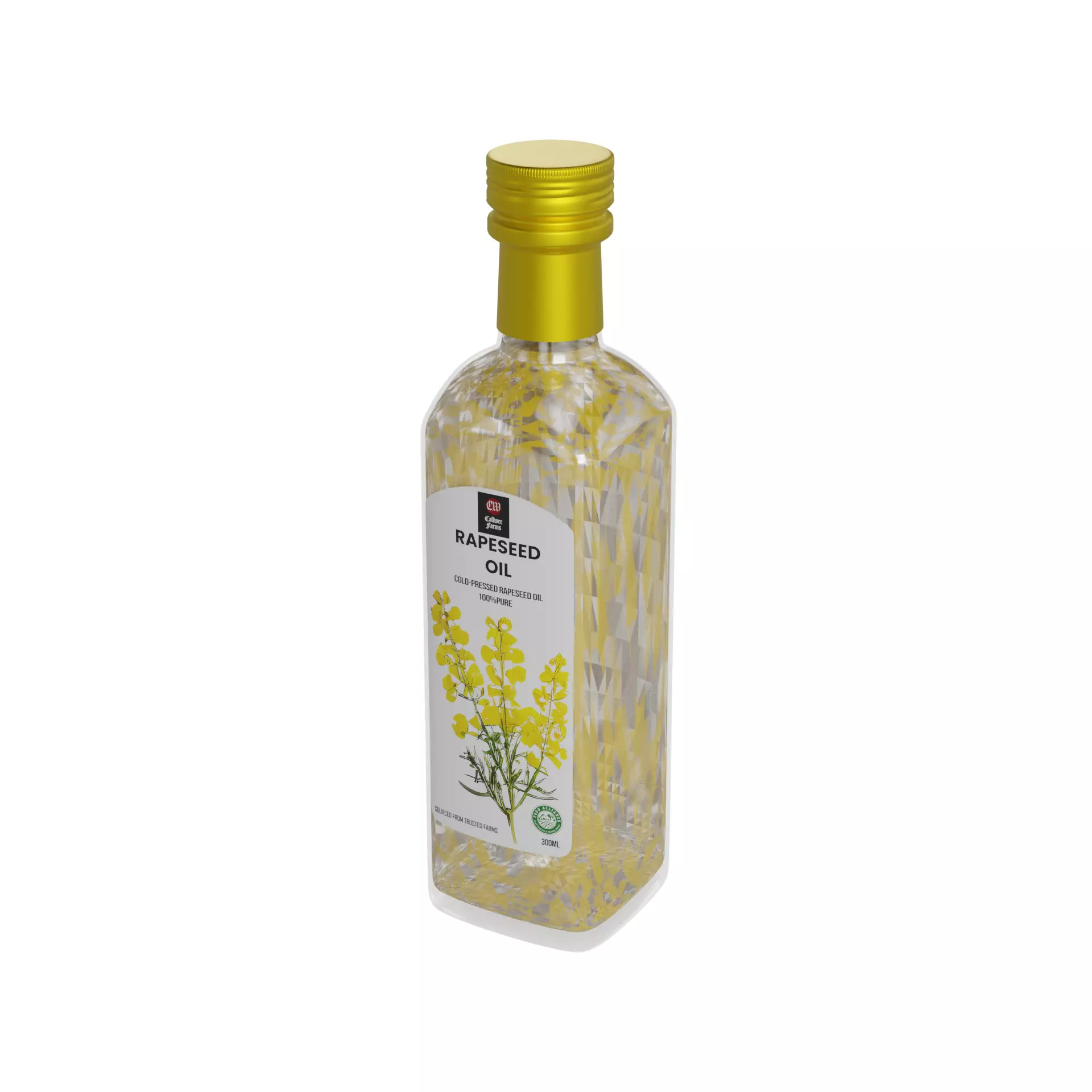 Rapeseed oil Rapeseed Oil 3D model_0