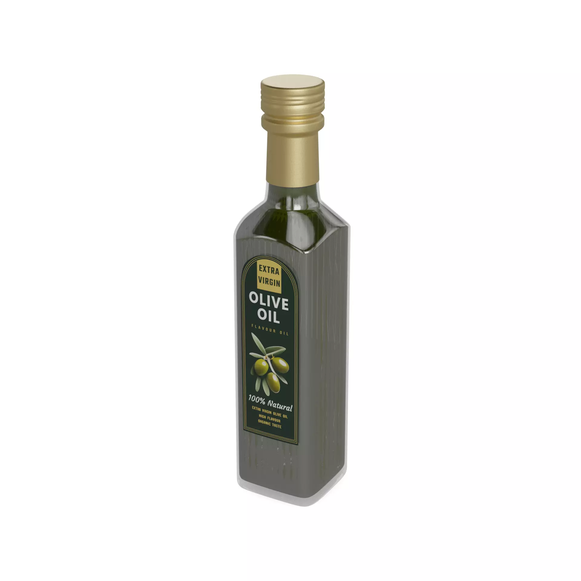 Other oils Extra Virgin Olive Oil Low-poly 3D model_0