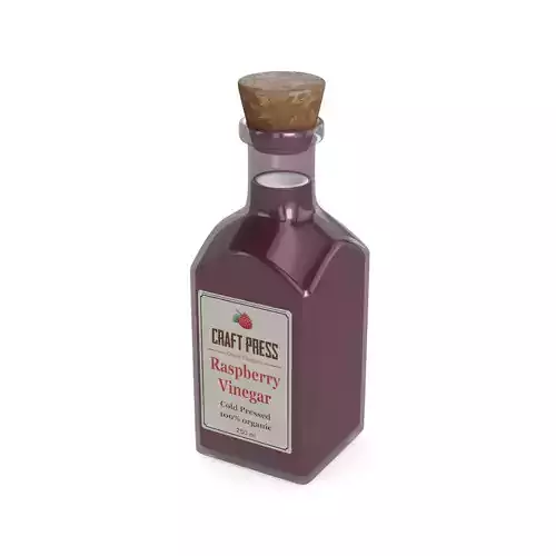 Vinegar and concentrated lemon juice Raspberry Vinegar