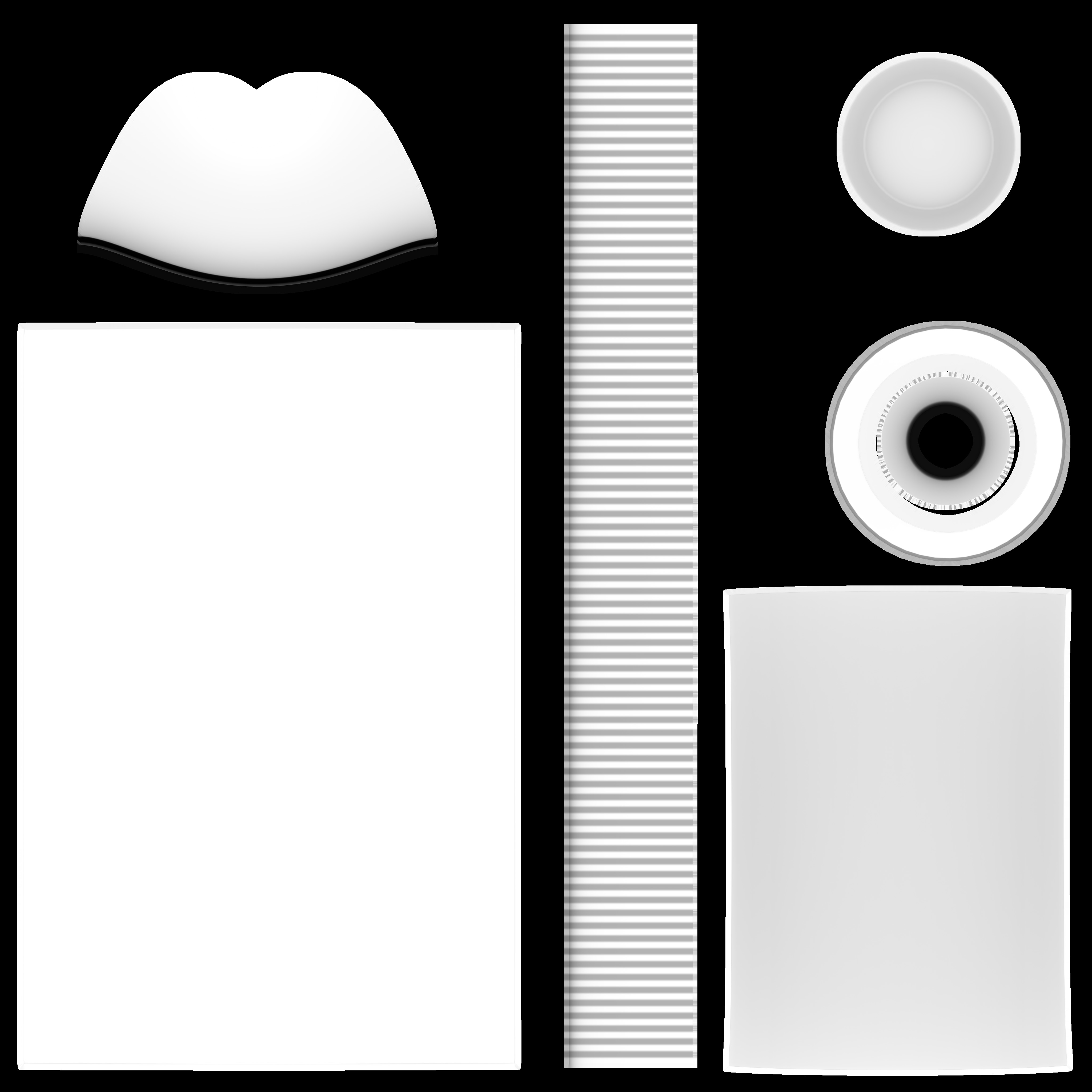 Hemp seed oil Hemp Seed Oil Low-poly 3D model_2