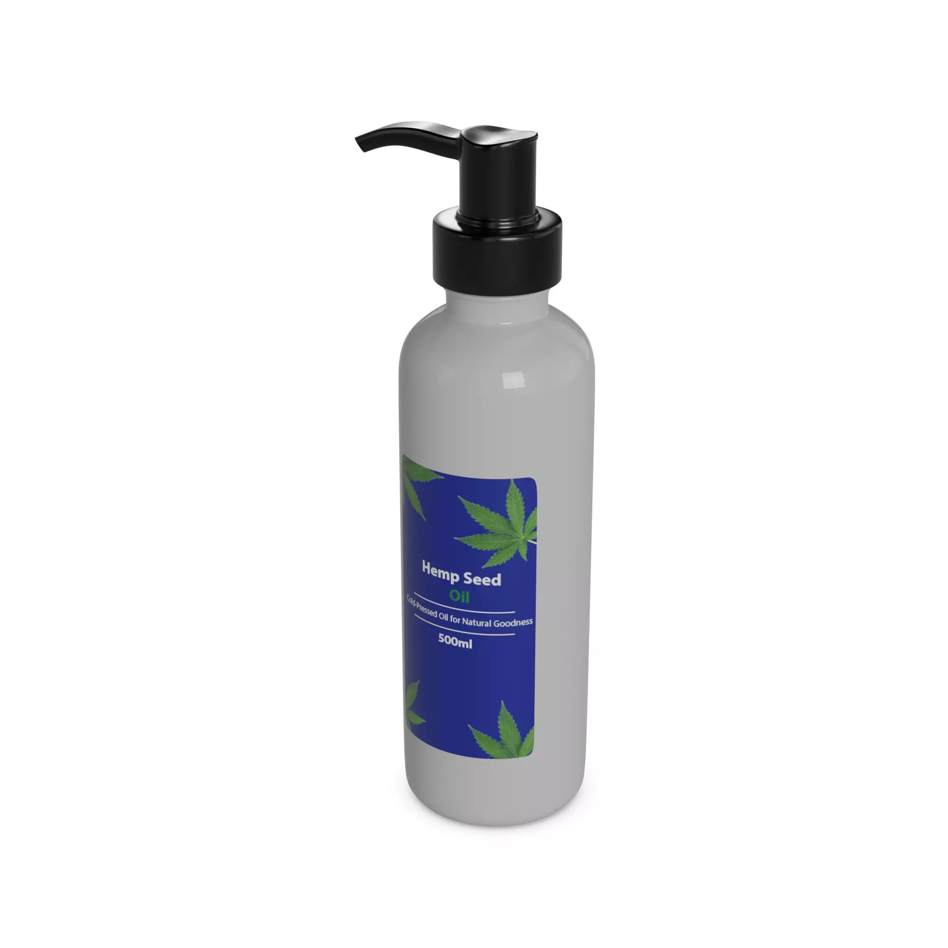 Hemp seed oil Hemp Seed Oil 3D model