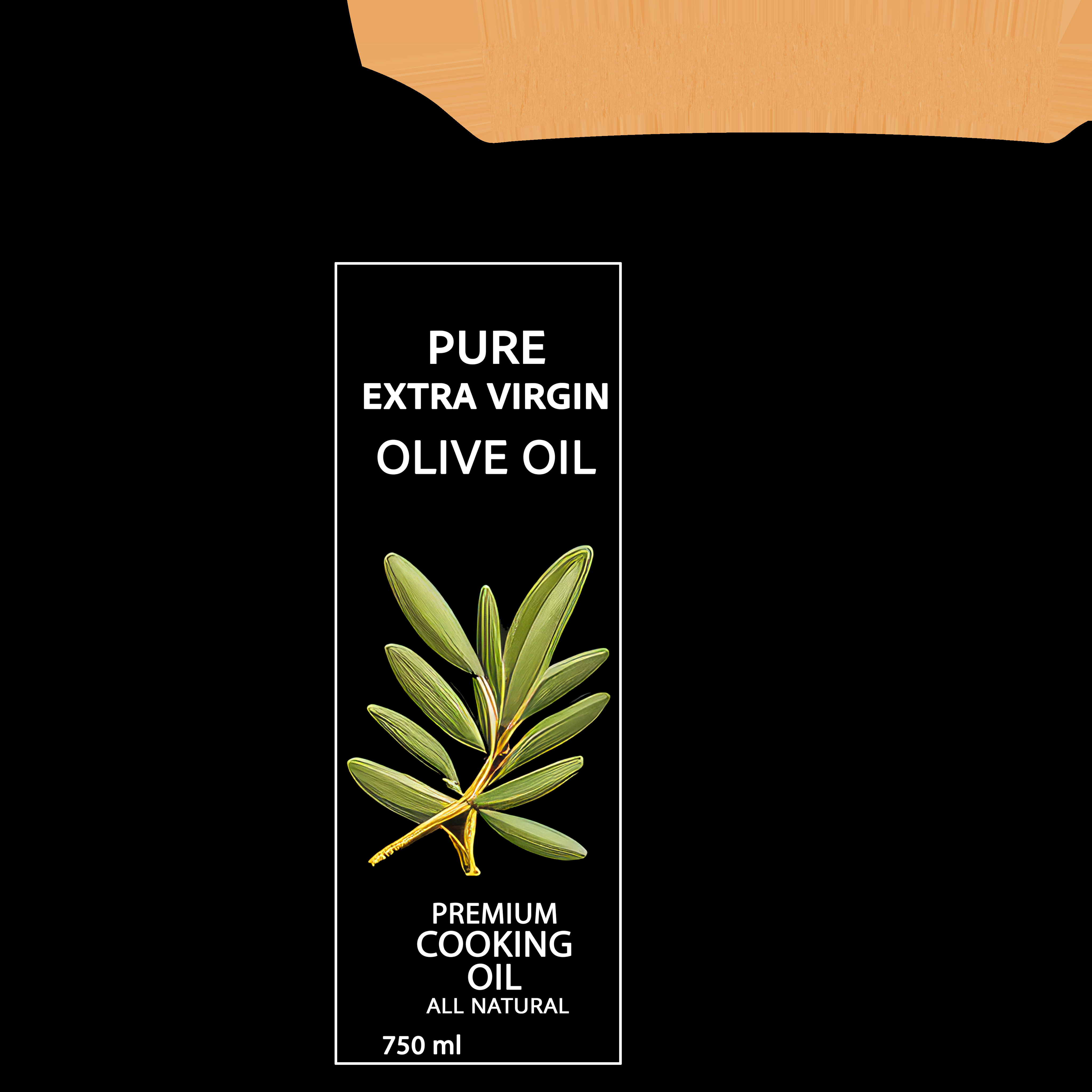 Olive Oil Low-poly 3D model_8