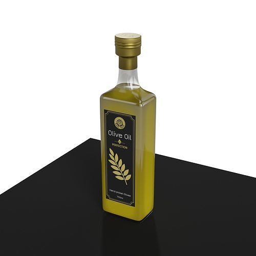 Olive oil Olive Oil Low-poly 3D model