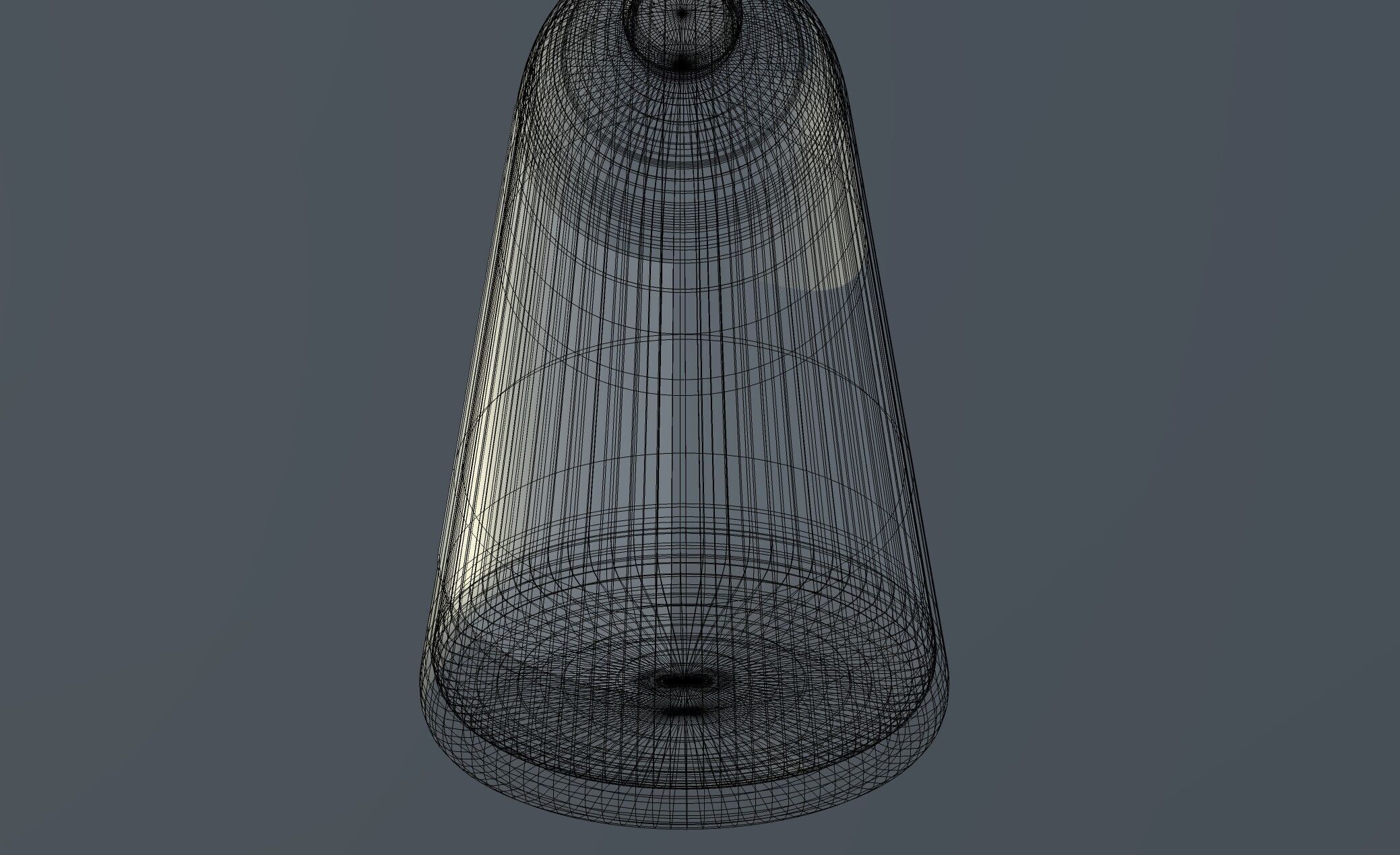 Coconut oil Coconut Oil Low-poly 3D model_7