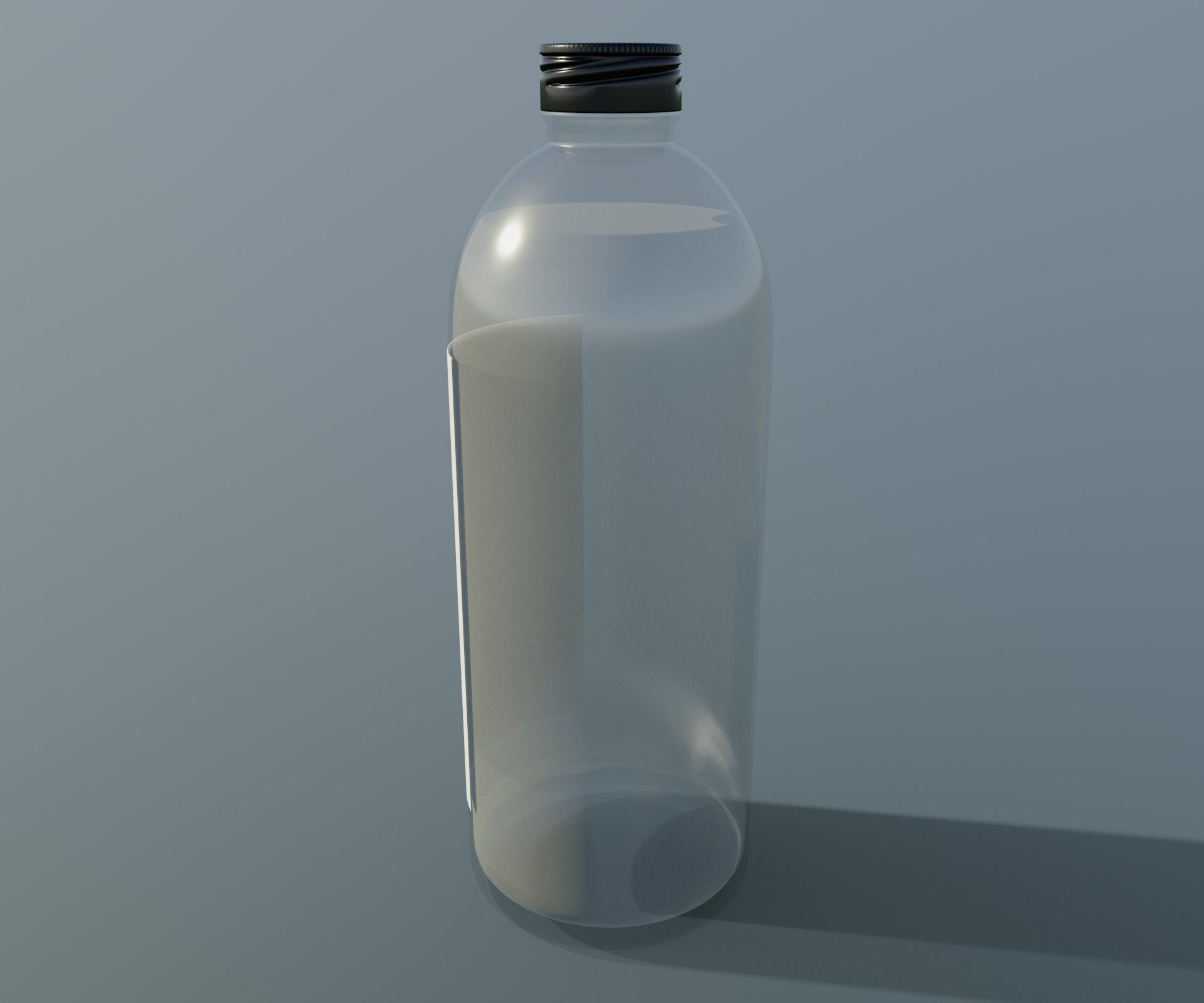 Coconut oil Coconut Oil Low-poly 3D model_9