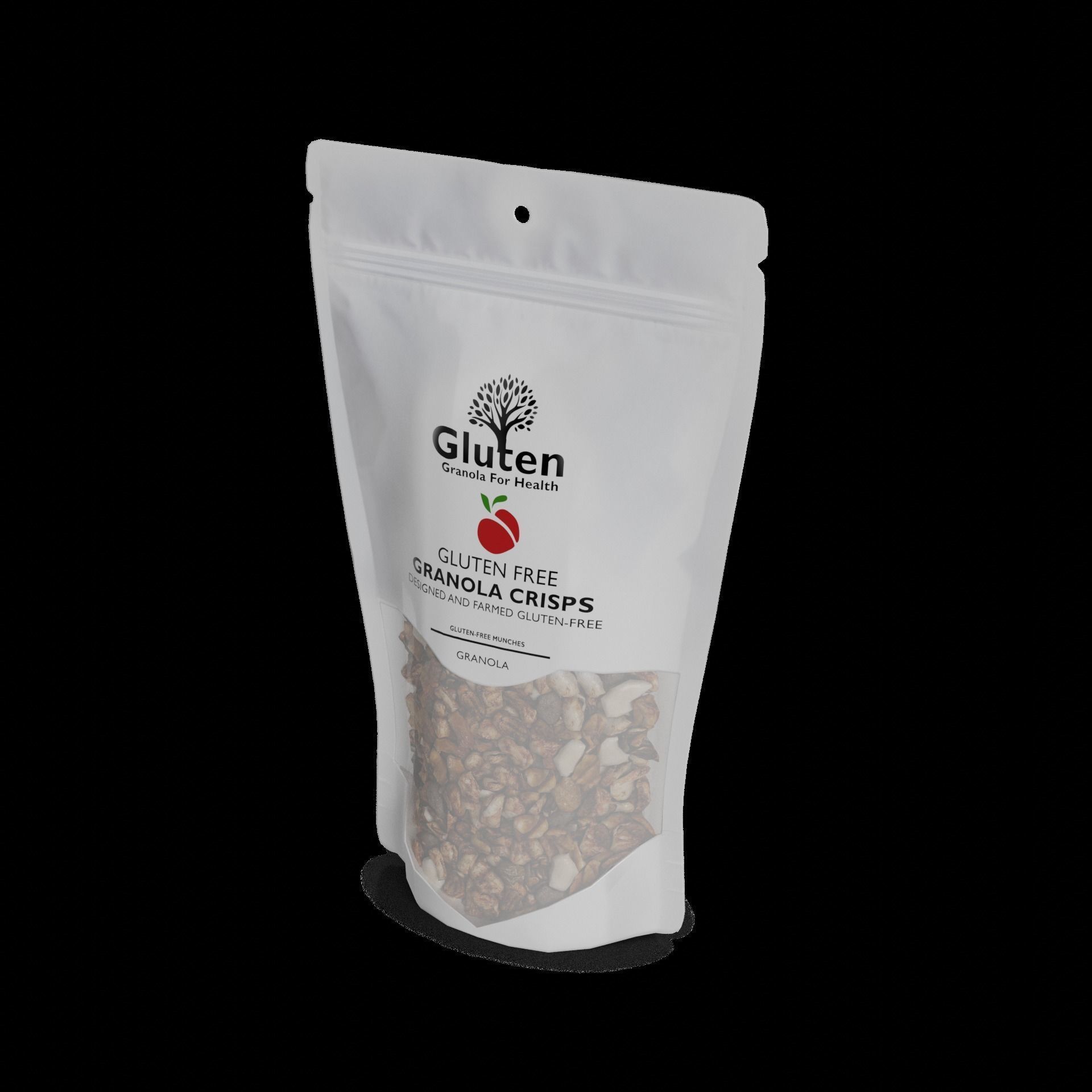 Granola Gluten-Free Granola 3D model_1