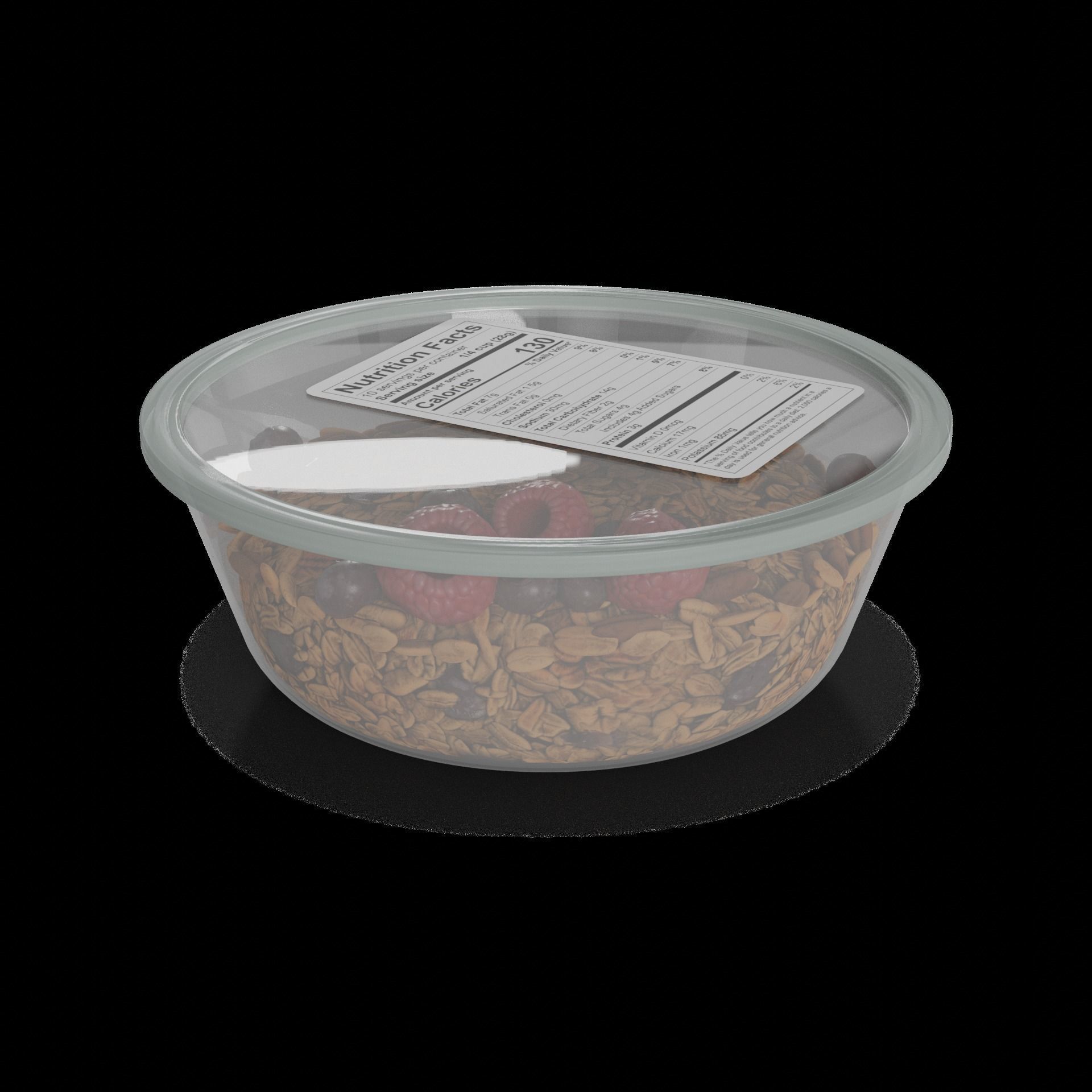 Granola Granola 3D model_1