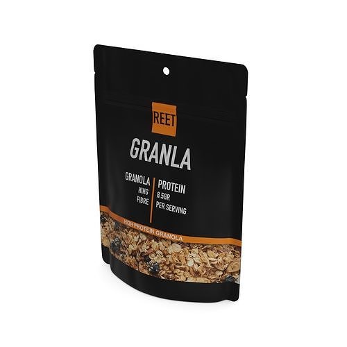 Granola Protein-Packed Granola Low-poly 3D model