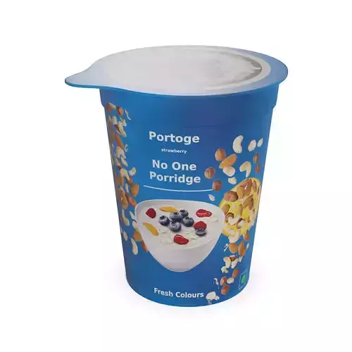 Porridge Porridge Low-poly 3D model