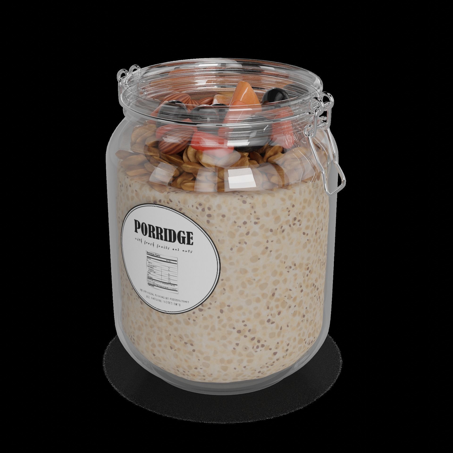 Porridge Porridge 3D model_3