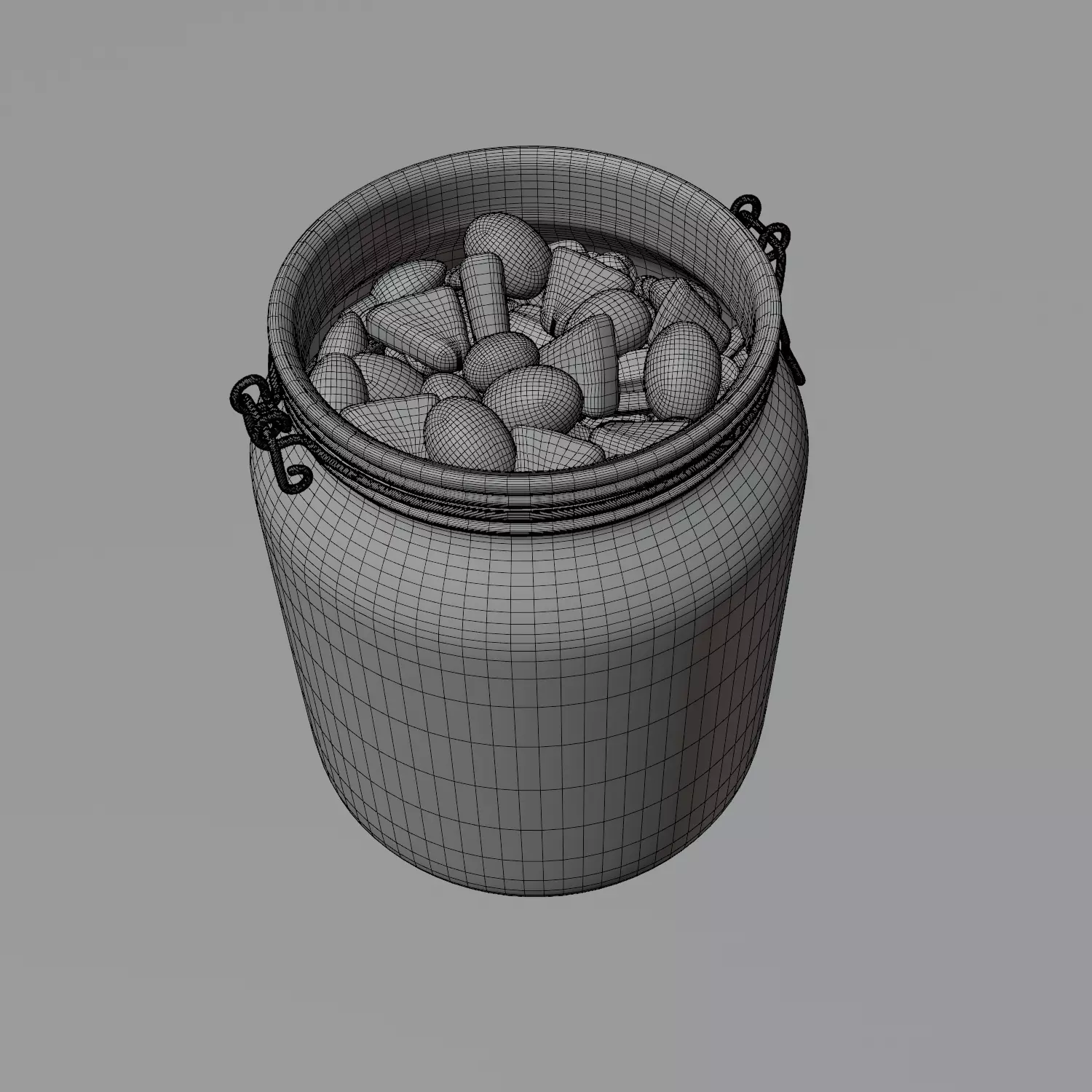 Porridge Porridge 3D model_5