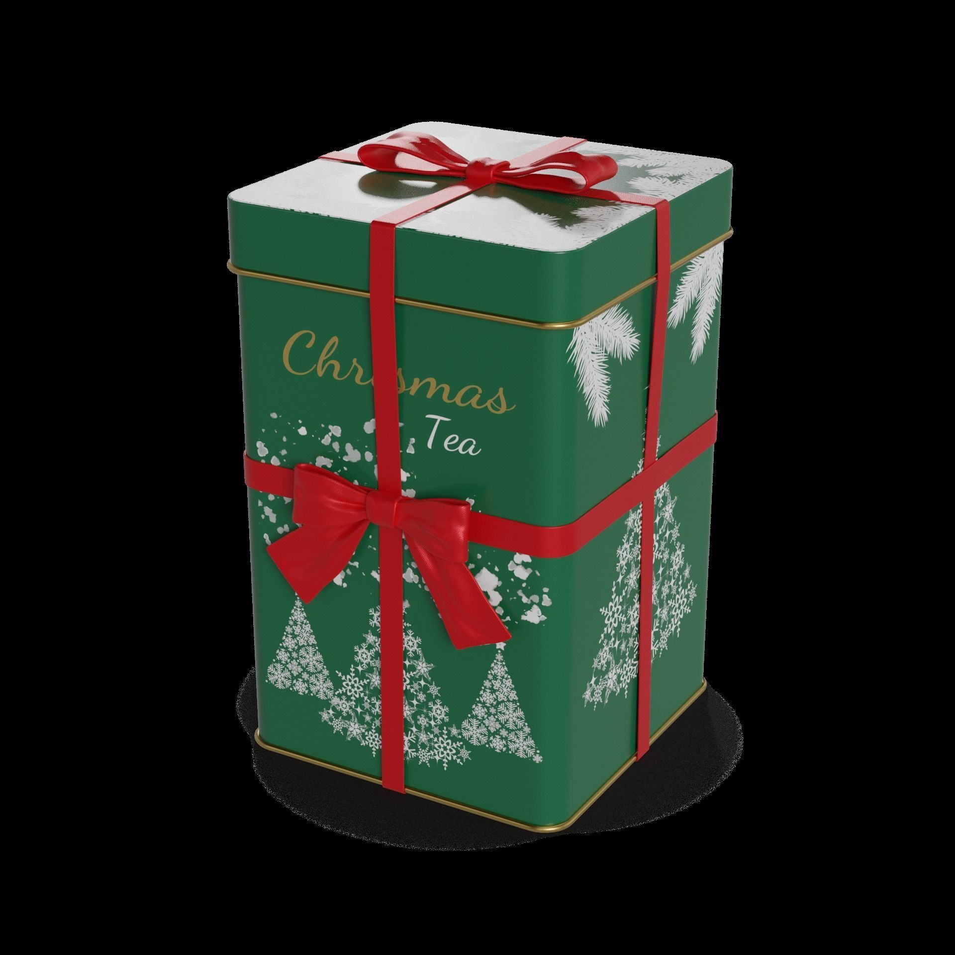 Christmas tea Christmas Tea 3D model_1