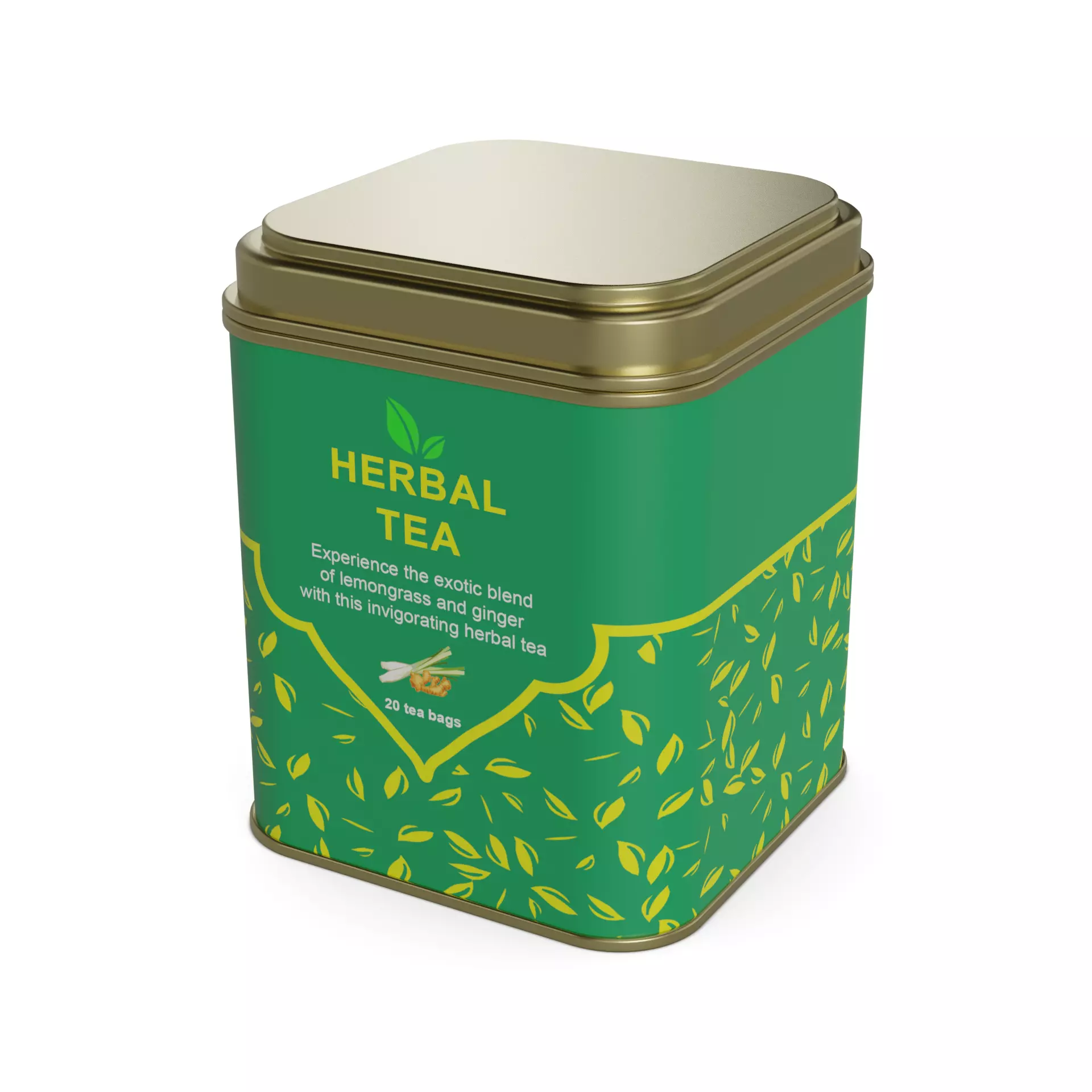 Herbal tea Herbal Tea Low-poly 3D model