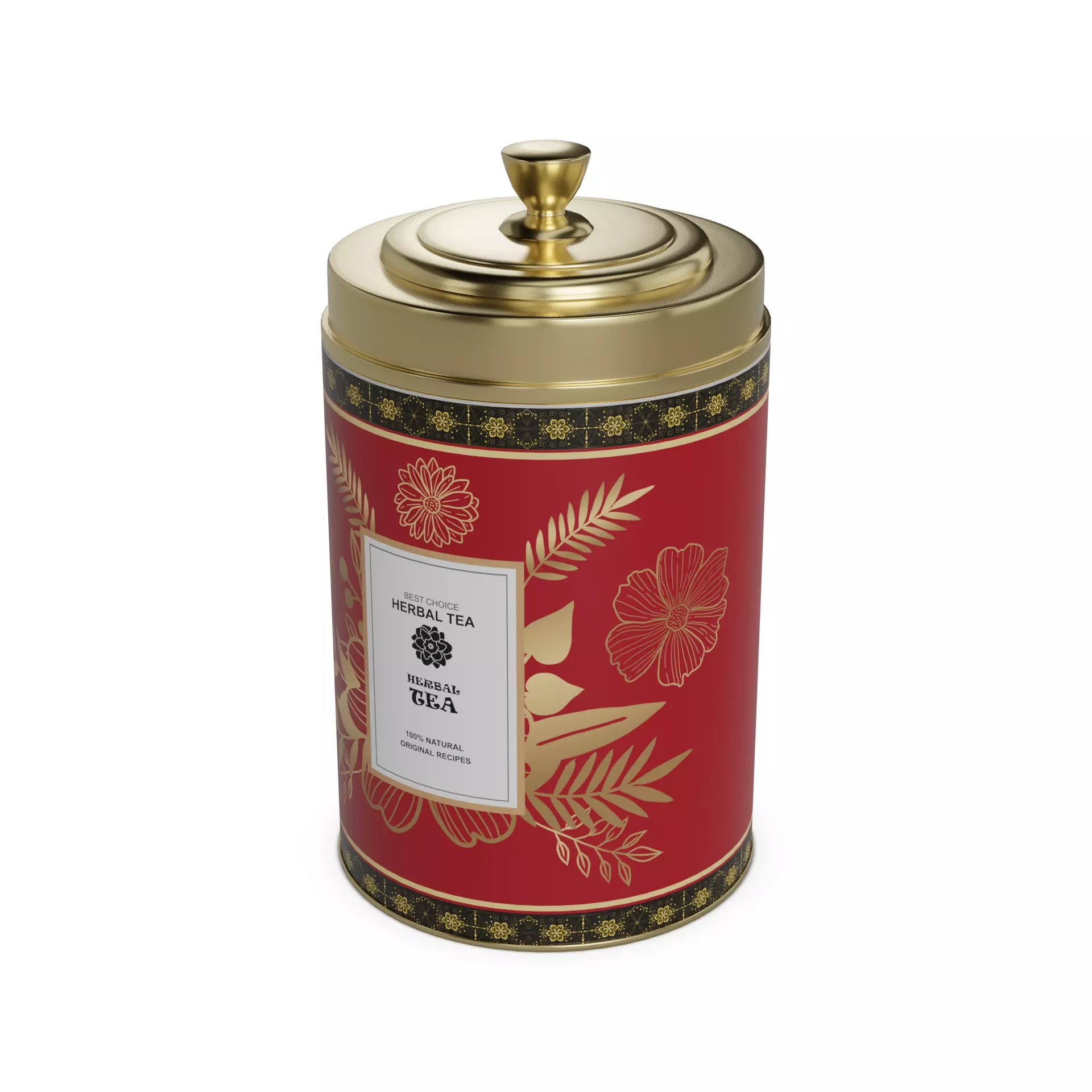 Herbal tea Herbal Tea Low-poly 3D model