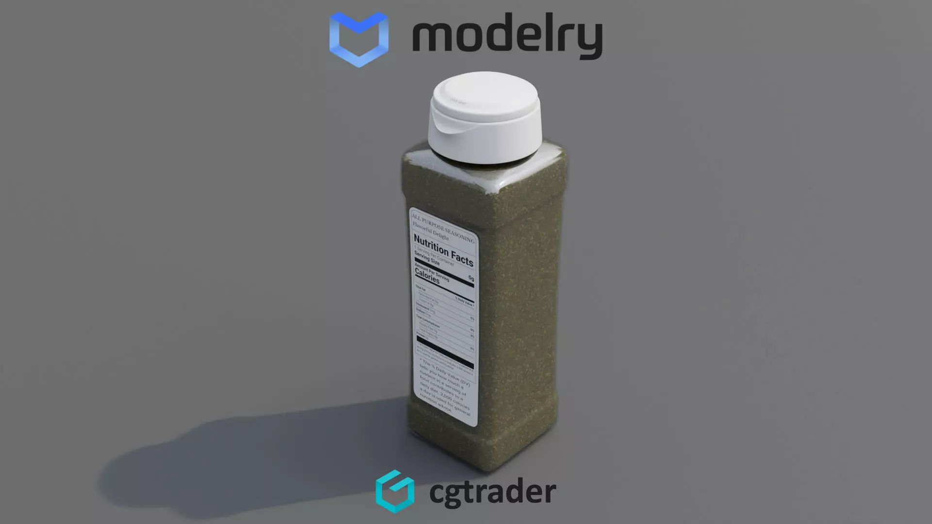 All-Purpose Seasoning 3D model_0