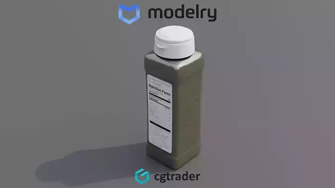 All-Purpose Seasoning 3D model