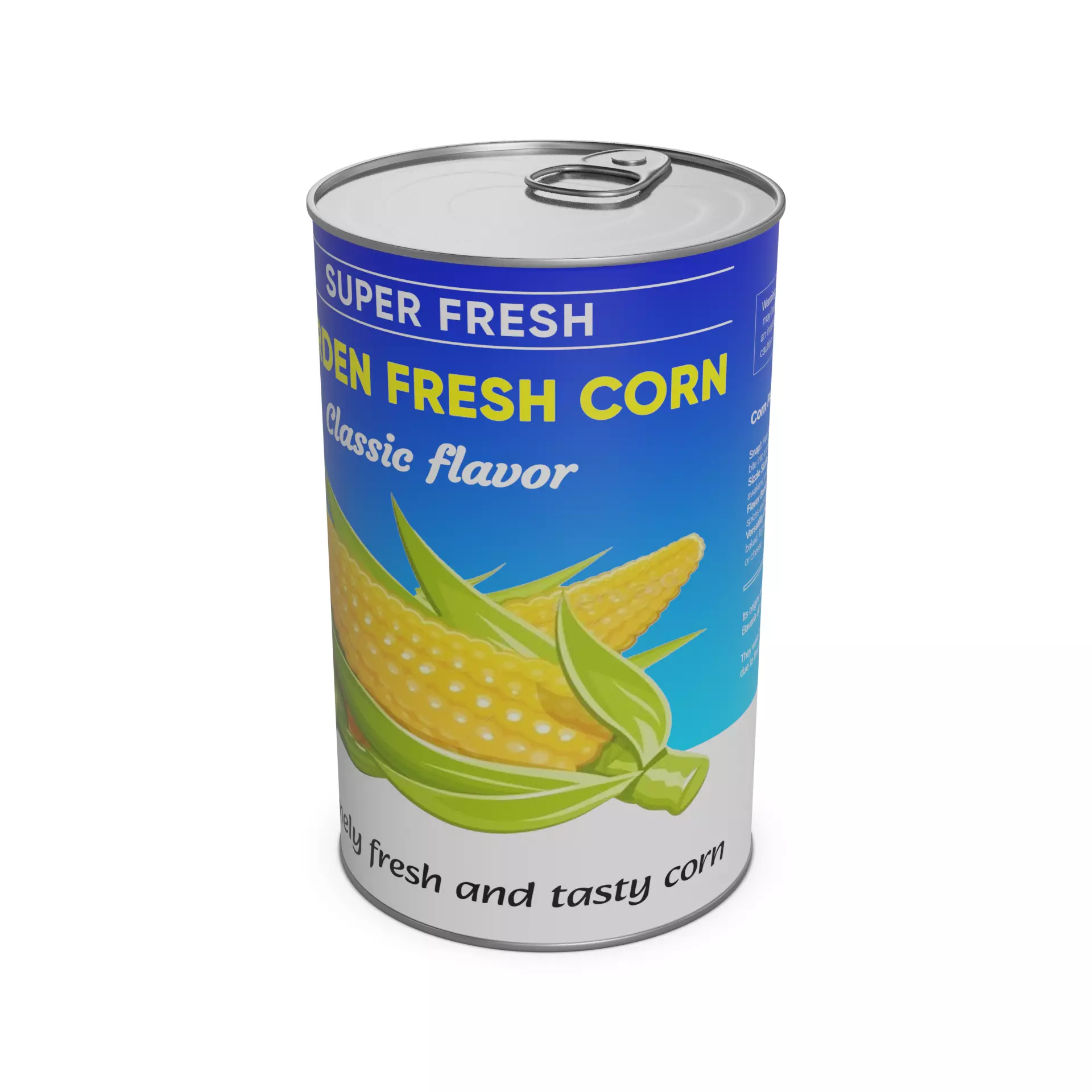 Canned corn Canned Corn 3D model_0