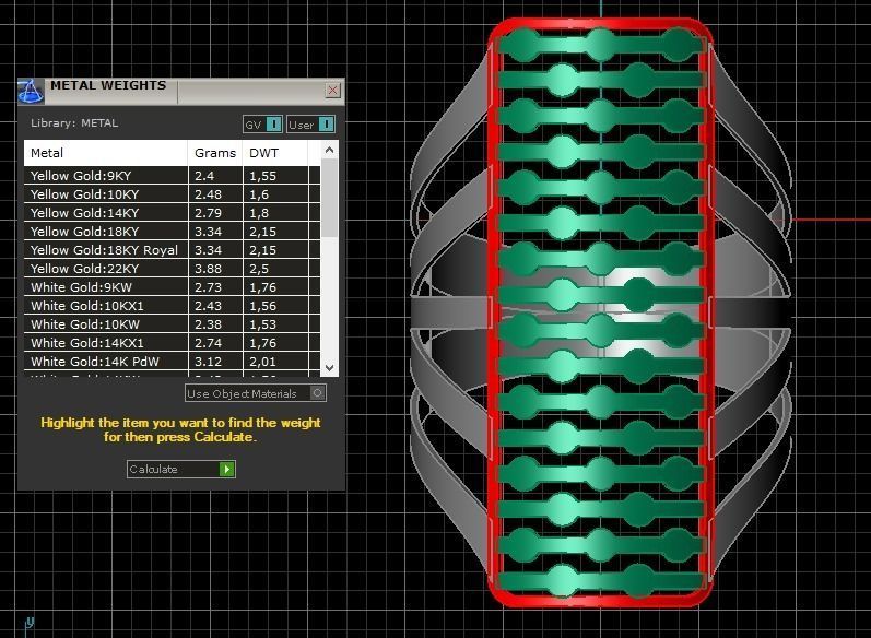 gold ring 3D print model_2