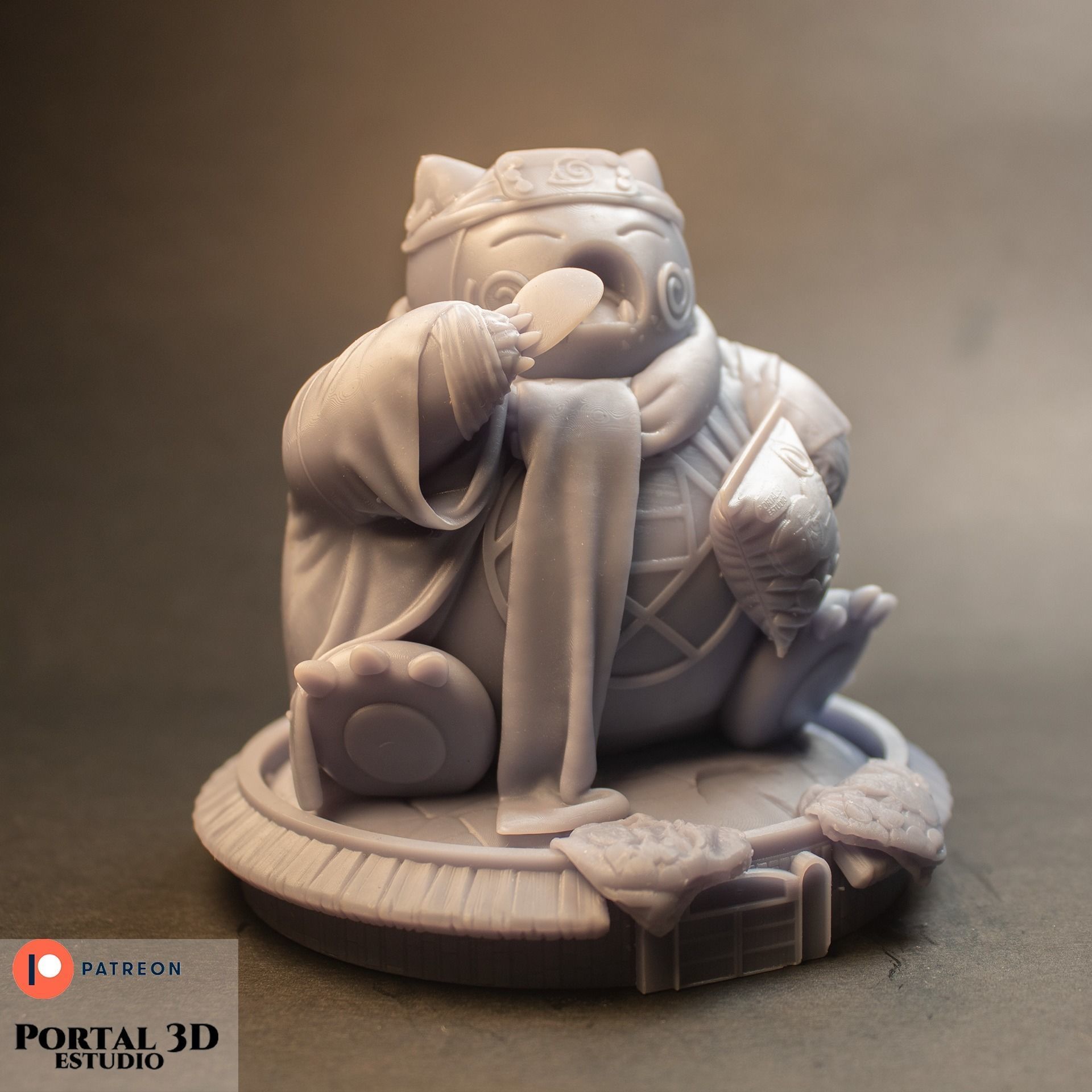 Snorlax Choji 3D print model_7
