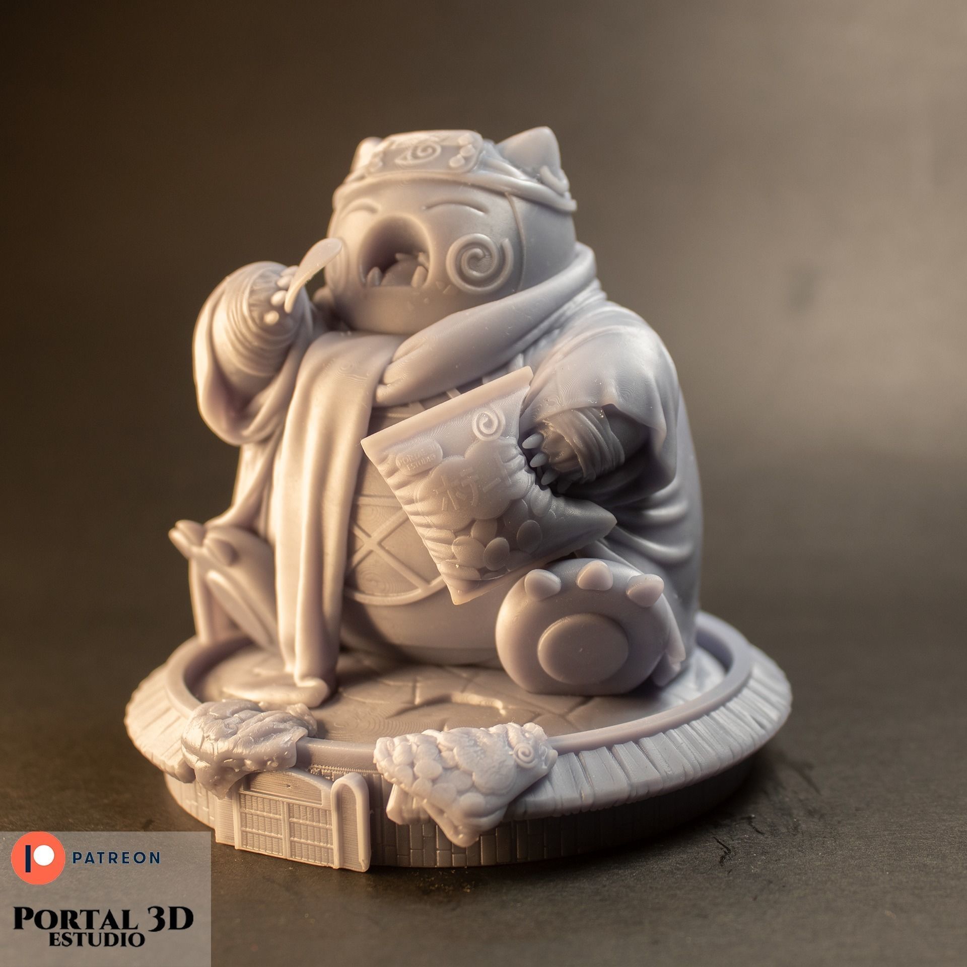 Snorlax Choji 3D print model_12
