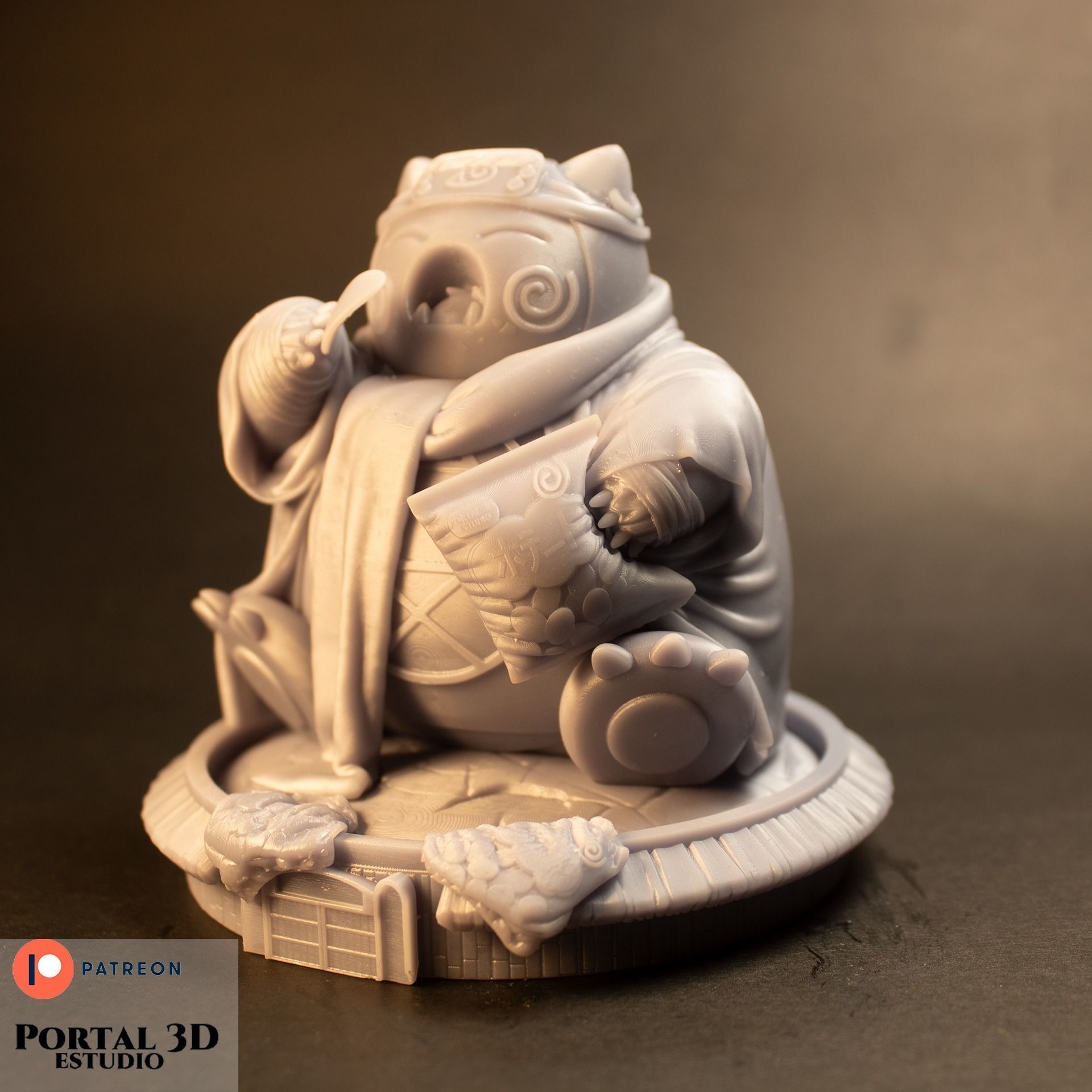 Snorlax Choji 3D print model_8
