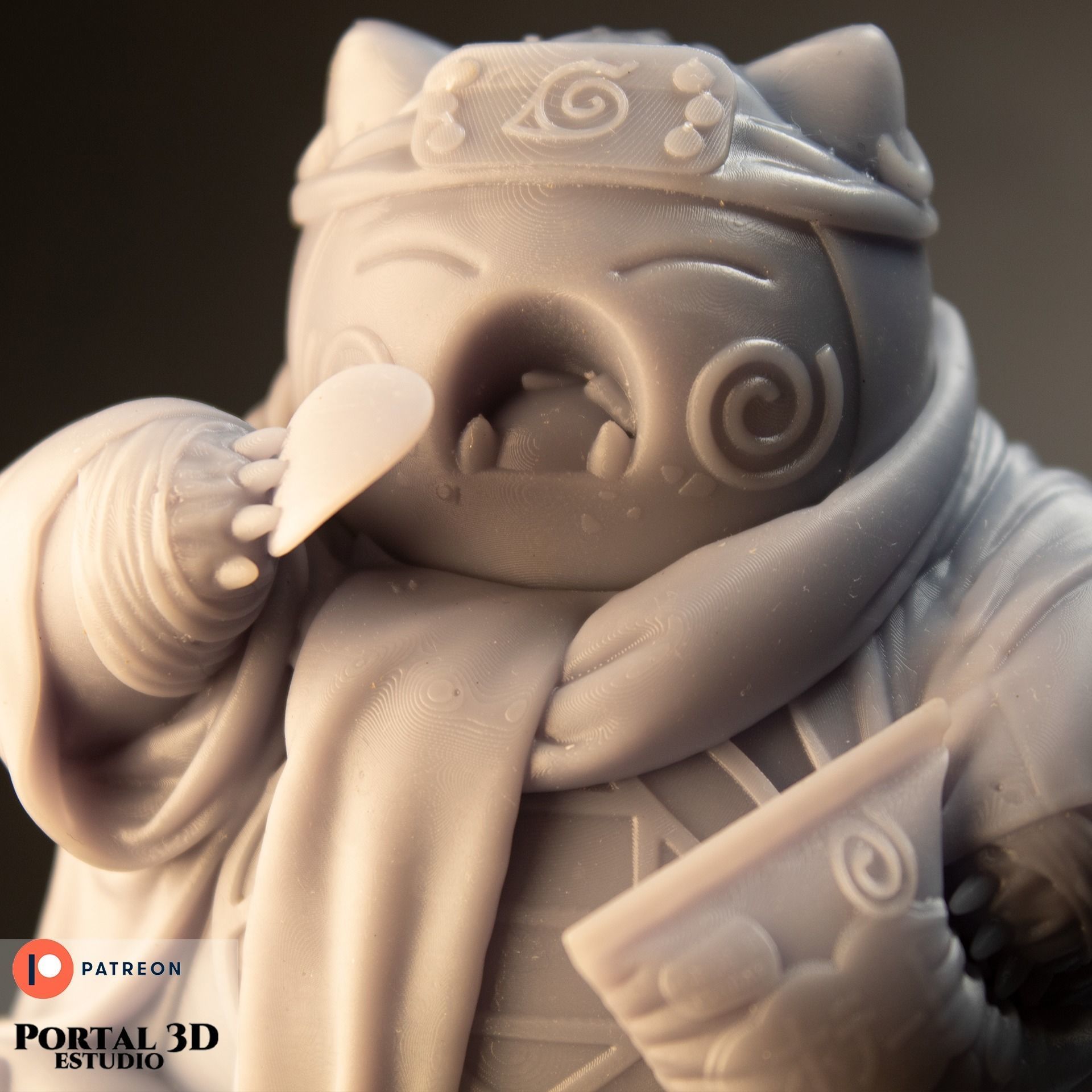 Snorlax Choji 3D print model_5