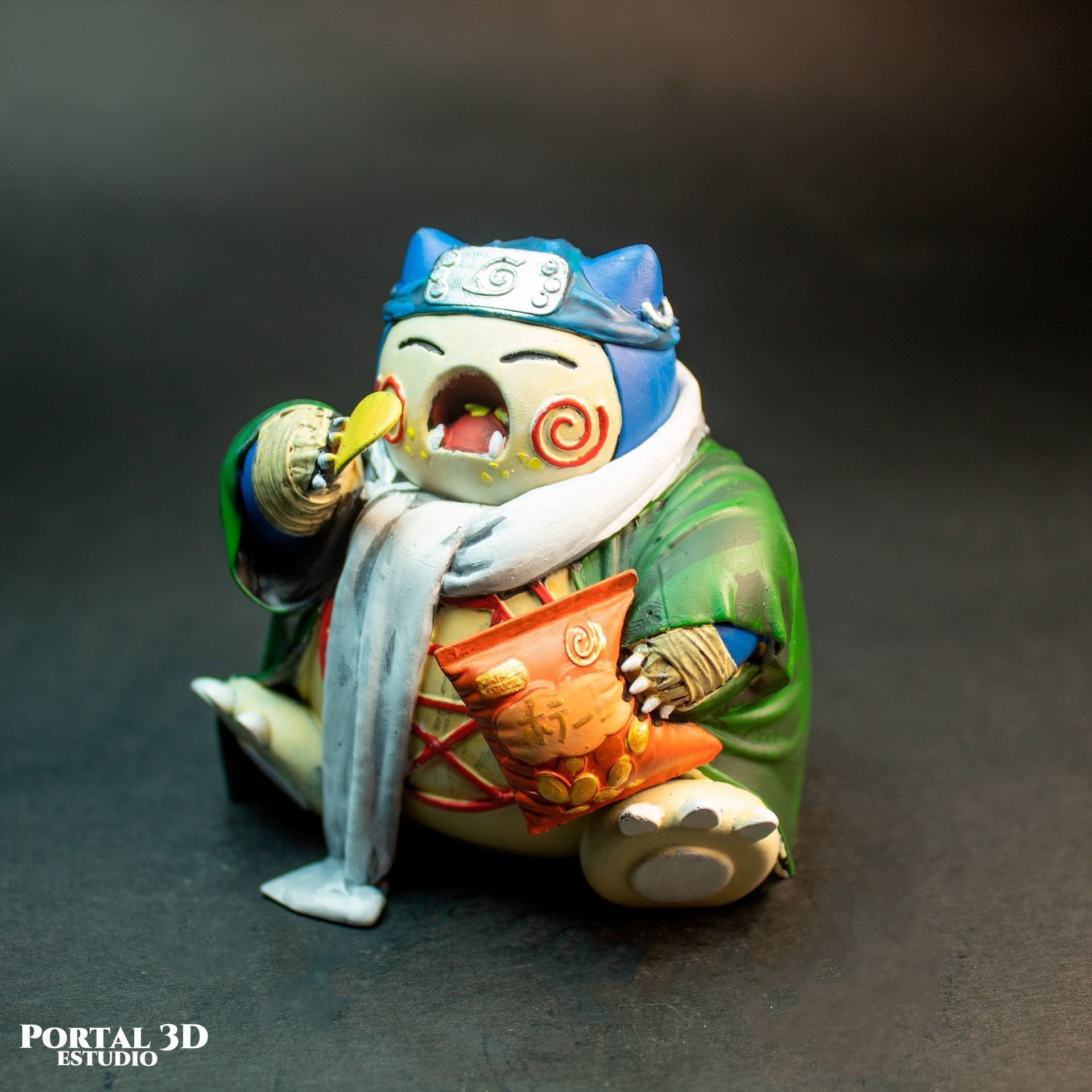 Snorlax Choji 3D print model_3