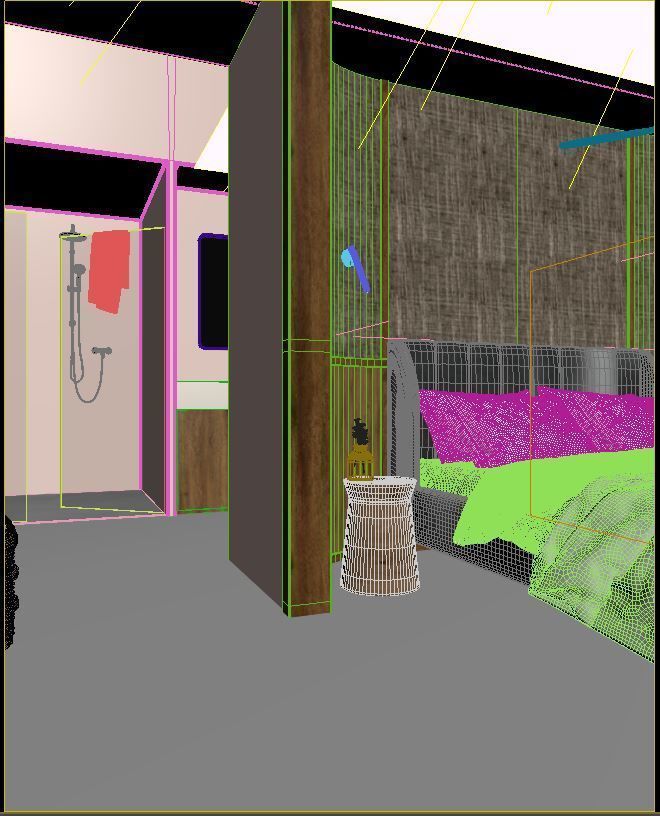 Exterior Villa 3D model_19