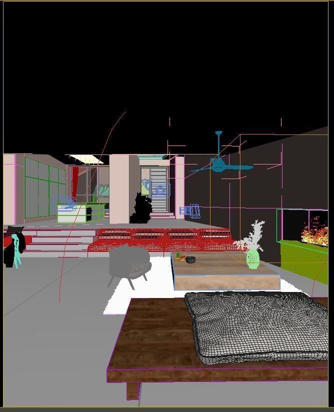 Exterior Villa 3D model_20