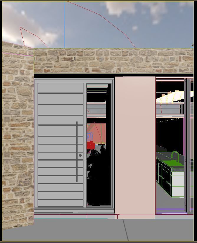 Exterior Villa 3D model_13