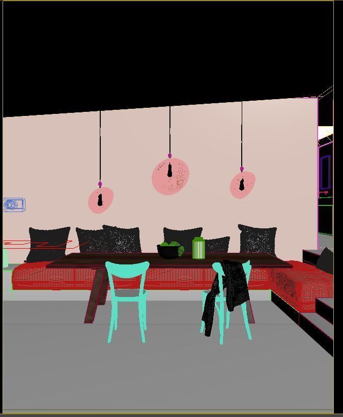 Exterior Villa 3D model_16