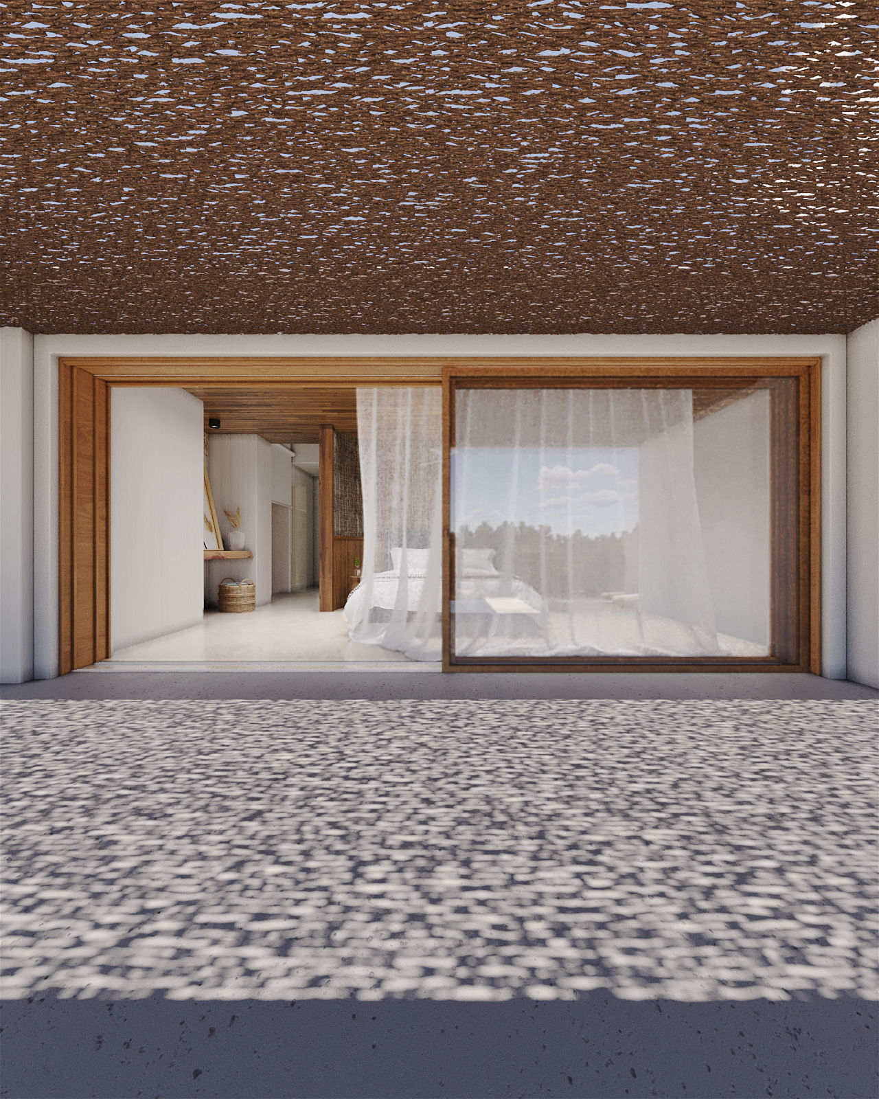 Exterior Villa 3D model_10