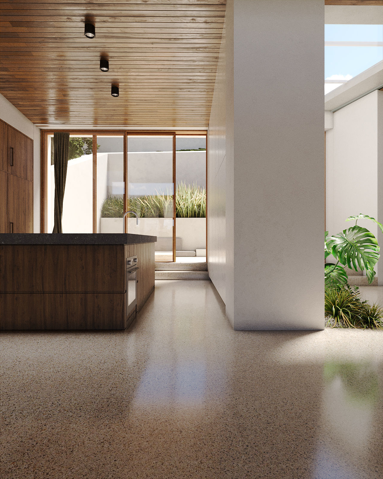 Exterior Villa 3D model_5